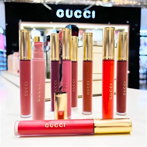 gucci lip gloss|gucci beauty lipstick shades.